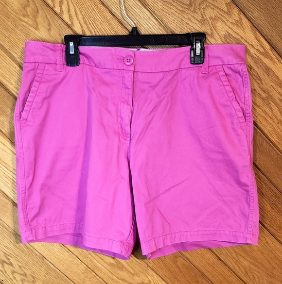 Crown And Ivy Pink Pop Caroline Shorts Size 16 - Picture 2 of 13